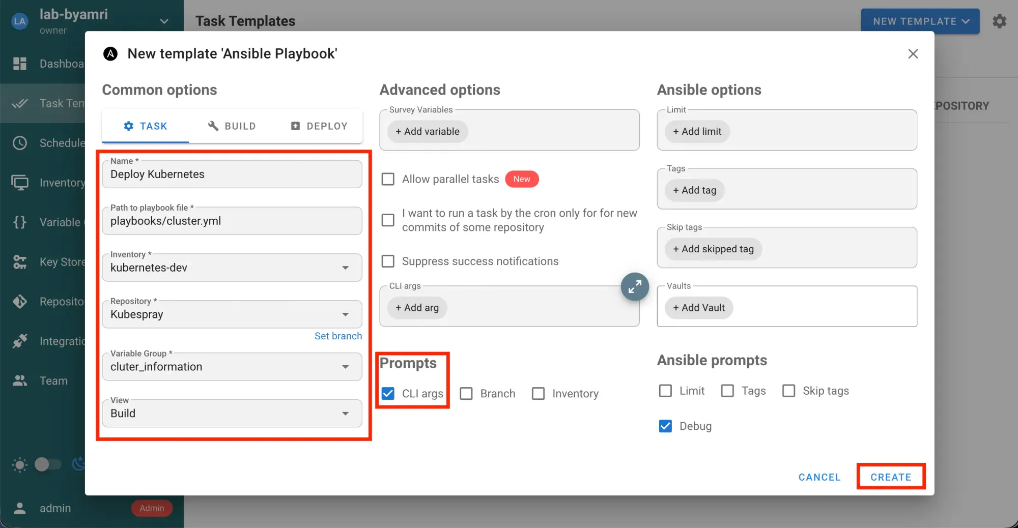 byamri.com - Create Template