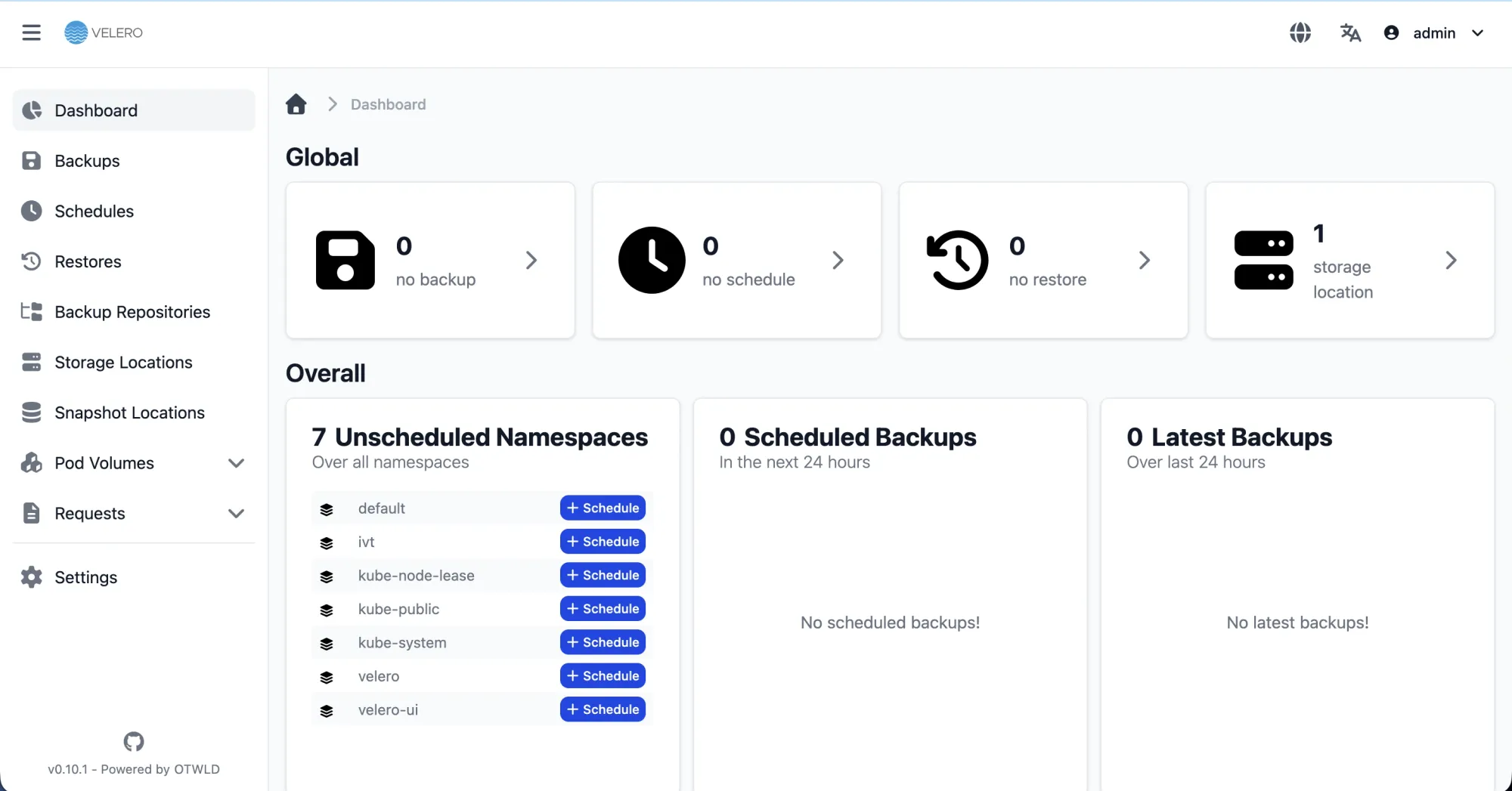 VeleroUI: Backup & Restore Solutions for Kubernetes