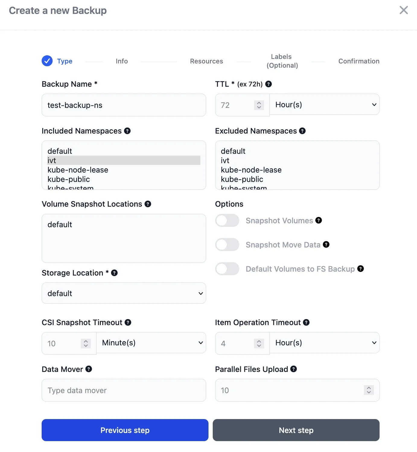 VeleroUI: Backup & Restore Solutions for Kubernetes