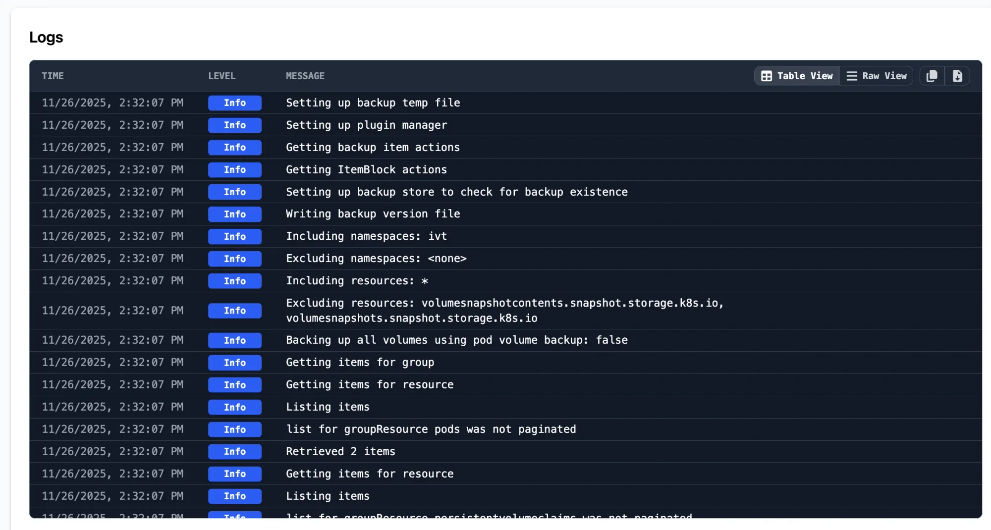 VeleroUI: Backup & Restore Solutions for Kubernetes
