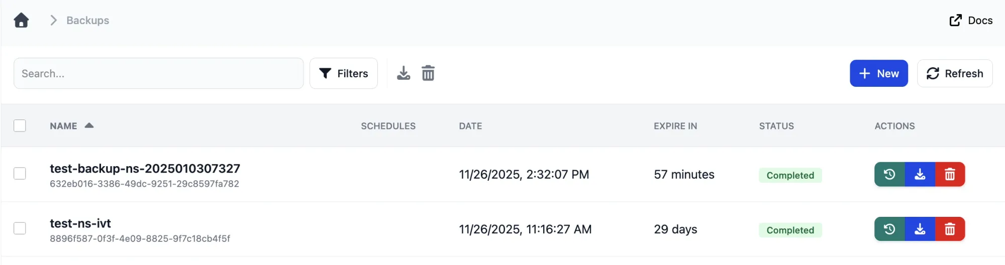 VeleroUI: Backup & Restore Solutions for Kubernetes