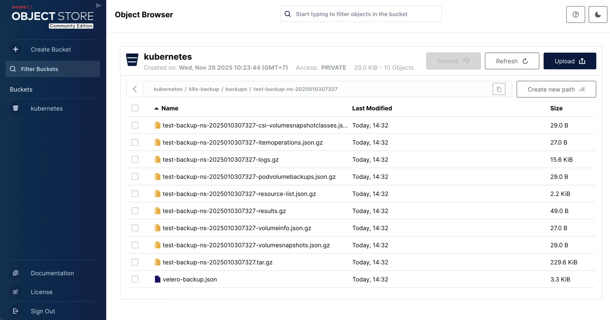 VeleroUI: Backup & Restore Solutions for Kubernetes