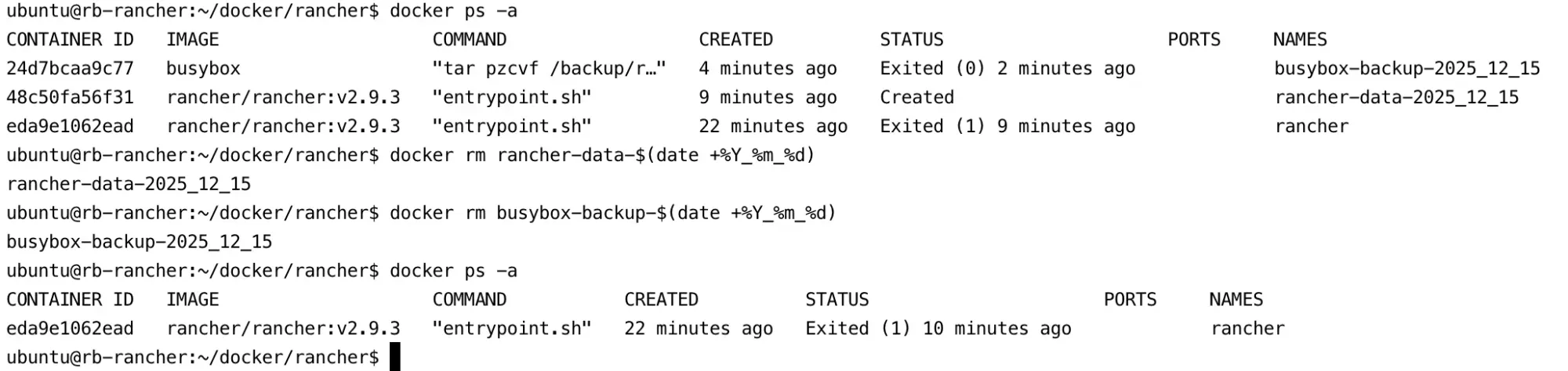 byamri.com | Delete Containers