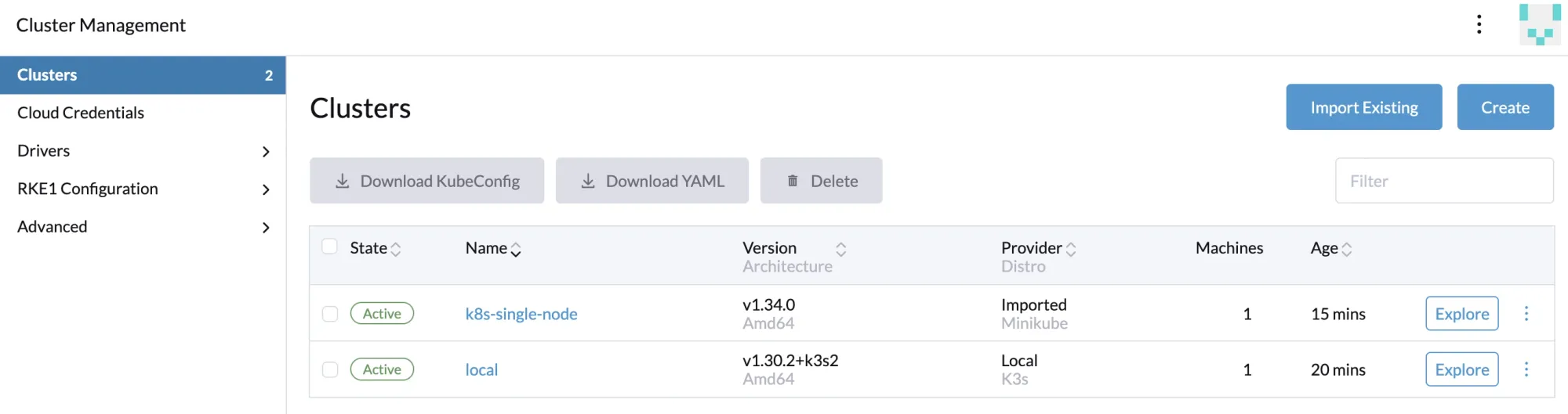 byamri.com | Status Cluster